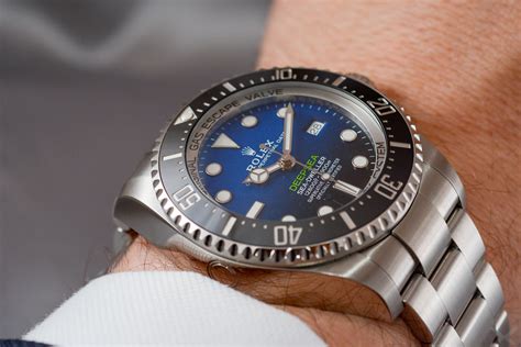 rolex deepsea blue unboxing|Rolex deepsea blue price.